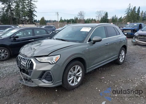 2023 Audi Q3 Premium 45 Tfsi S Line Quattro Tiptronic из США, поврежденный, VIN WA1DECF37P1111245